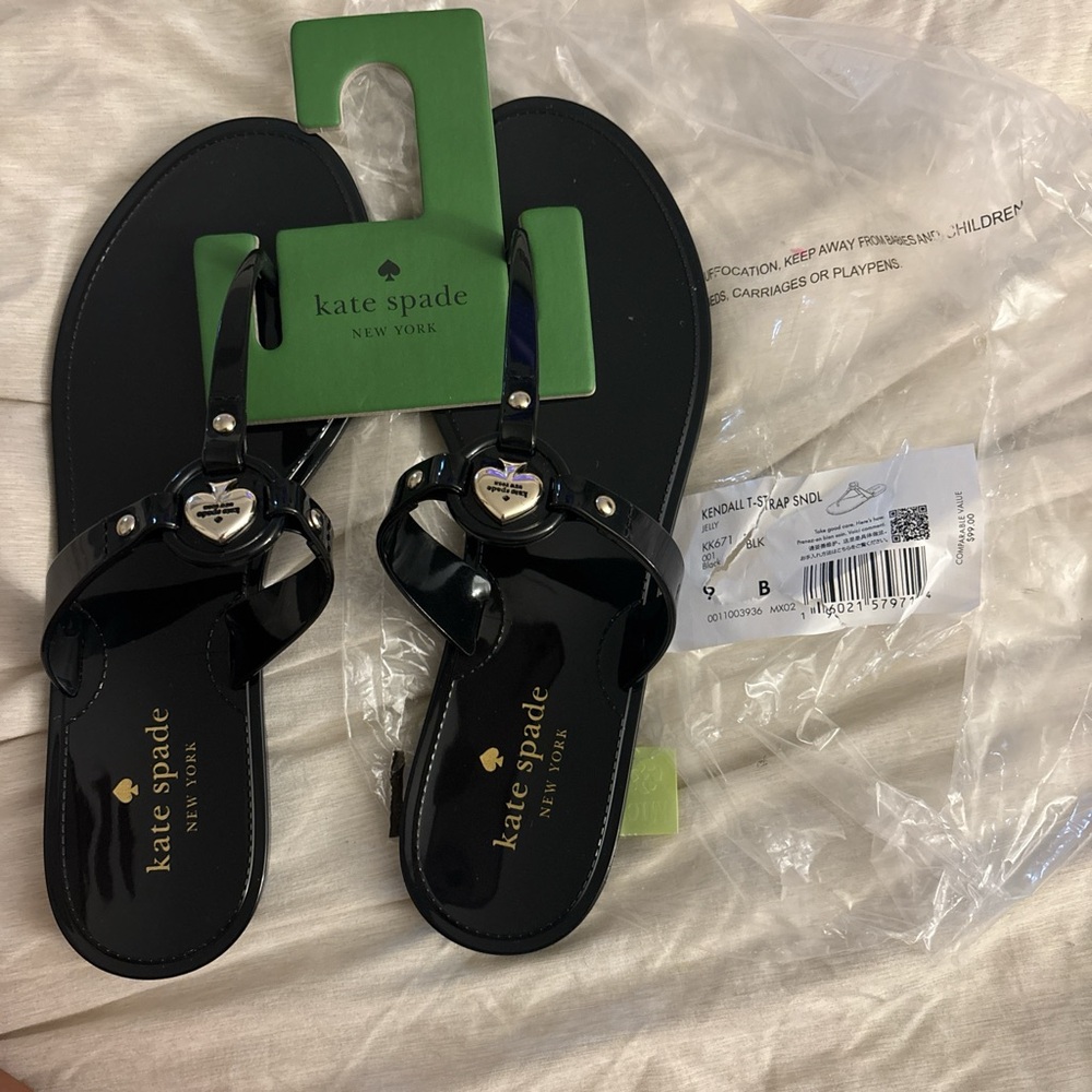 Kate Spade Black Women's Sandals